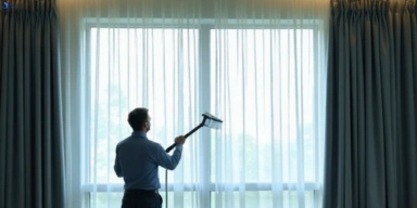 Commercial curtain stain removal service kingsville-vic hotels offices restaurants