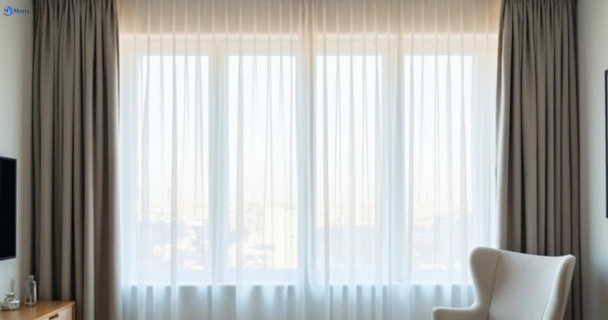 Freshly steam cleaned curtains in kingsville-vic QLD
